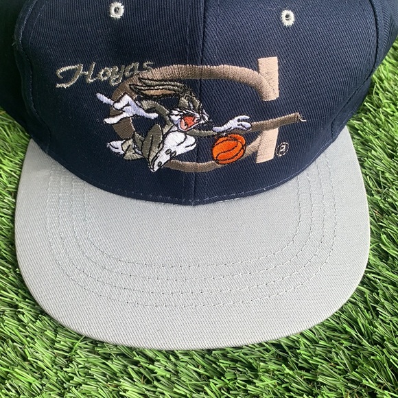 Brand New Vintage Rare Kids Hoyas Georgetown Bugs Bunny SnapBack Hat 90s - Picture 4 of 4
